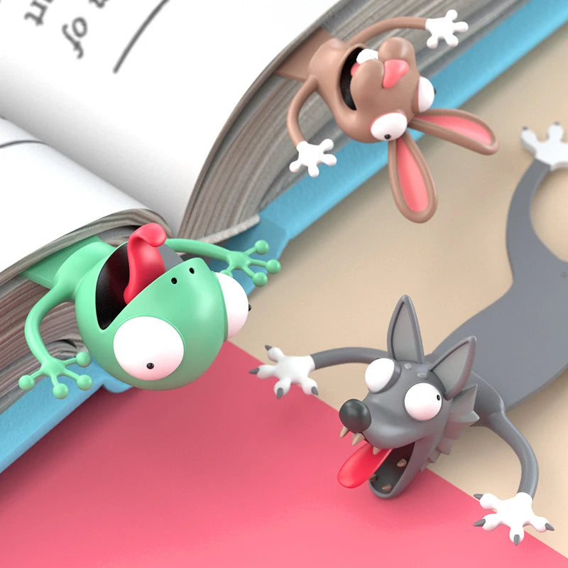 Squished Animal Bookmark