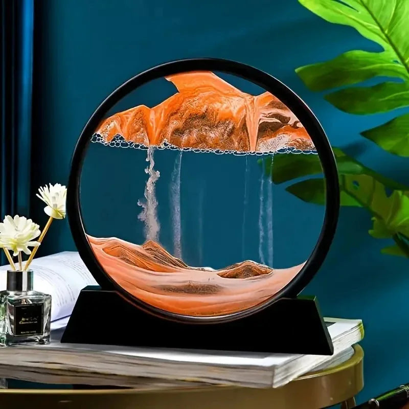 Flowing Sand Art Sculpture