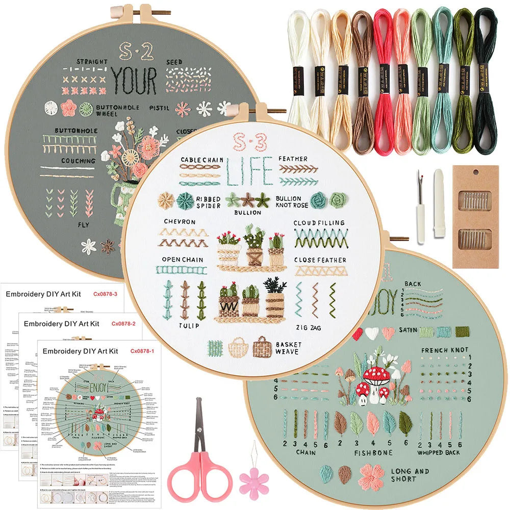 Beginner Embroidery Set
