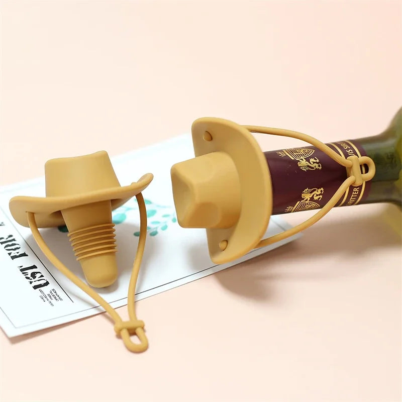 Cowboy Hat Bottle Stopper