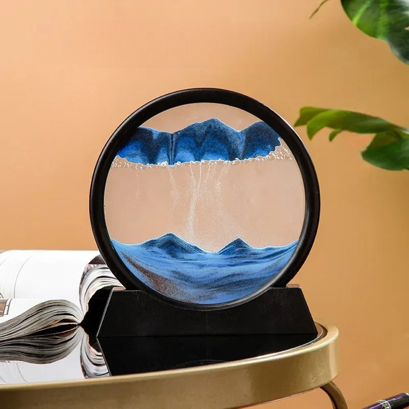 Flowing Sand Art Sculpture