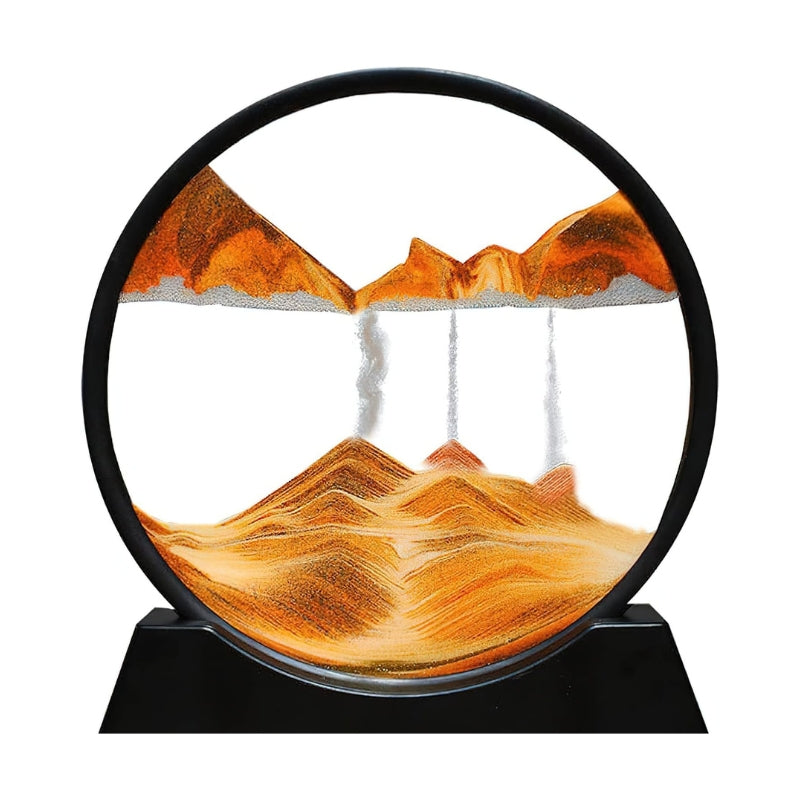 Flowing Sand Art Sculpture